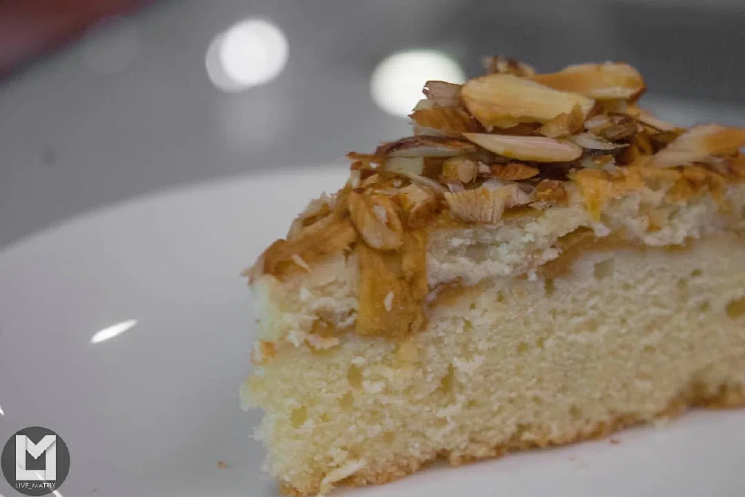Apple Almond Cake.